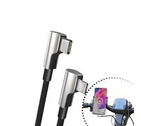 PAXO Bosch Intuvia Ordinateur de vélo 30 cm, câble de charge USB, câble de charge USB C, accessoire de vélo électrique, micro USB vers USB C, smartphone gauche de l'Intuvia
