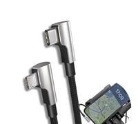 PAXO Câble de charge USB de 15 cm compatible avec Bosch Smartphone Grip, Micro USB - USB-C, ordinateurs de vélo Smart System : Smartphone Hub, Grip & Cobi Bike