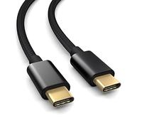 PAXO Câble USB C vers USB C de 3m, transfert de données 10 Gbps, USB 3.2 Gen2x1, câble de charge et de données USB type C, noir