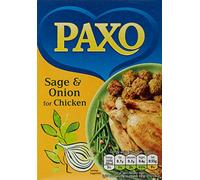 Paxo Préparation de la Farce à la Sauge/Oignons pour le Poulet 190 g