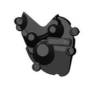 PAXTOR Capot Moteur de Moto ZX-6R Motos Moteur Couverture Impulsion Couvre Cas GB Racing Fit for Kawasaki ZX-6R 636 2007-2022 (Color : C)