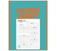 Paycheck Budget: Small Business Financial | Simple Debt Payoff Trackers