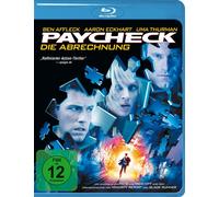 PAYCHECK - MOVIE (Blu-ray) Thurman Uma Affleck Ben Eckhart Aaron Giamatti Paul
