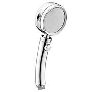 Paye de douche à main haute pression 5 Jets de douche de bain réglables de fonction avec interrupteur de pause sur/off Filtre amovible avec tuyau, pomme de douche, porcelaine