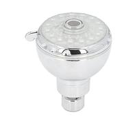 Paye de douche LED 7 Couleurs à évolution de la douche à eau à eau avec durelle G1 / 2 Materifiée ABS pour la salle de bain Hôtel Hôtel Facile Installation Aucune batterie