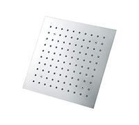 Paye de Douche LED Pluie Haute Pression Crime de Douche Fixe Chrome Précipitant la tête de Douche en Acier Inoxydable Plafond de Salle de Bain monté de Salle de Bain, 300 * 300 mm