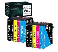 PayForLess 502xl pour Encre epson 502 et Cartouche epson 502xl,pour Cartouche epson WF 2860 et Cartouche epson XP 5100,pour Epson XP-5100 5105 5150 5155 WF-2860 2865 2880 2885 imprimante (10)