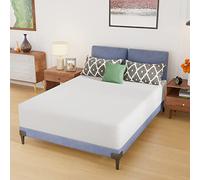 PayLessHere Matelas double mousse à mémoire de forme en gel de 30,5 cm avec housse en tissu doux respirant et lavable à fermeture éclair, matelas de soutien et anti-pression, CertiPUR-US CER, sans