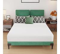 PayLessHere Matelas en Mousse à mémoire de Forme en Gel de 20,3 cm, certifié CertiPUR-US, Matelas Respirant pour Un Sommeil Plus Frais, Soutien et soulagement de la Pression, Housse Douce Amovible
