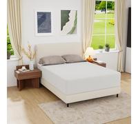 PayLessHere Matelas en mousse à mémoire de forme en gel de 35,6 cm, matelas à fermeté moyenne, sans fibre de verre/certifié CertiPUR-US/Bed-in-a-Box/Sommeil frais et soutien confortable, grand lit