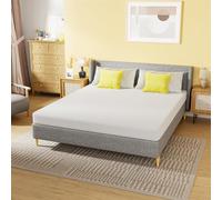 PayLessHere Matelas en mousse à mémoire de forme en gel pour très grand lit californien de 15,2 cm, sans fibre de verre/certifié CertiPUR-US/Bed-in-a-Box/Sommeil frais et soutien confortable