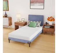 PayLessHere Matelas pour lit simple, mousse à mémoire de forme en gel de 15,2 cm, fermeté moyenne, soulagement de la pression et régulation de la température, certifié CertiPUR-US, sans fibre de verre