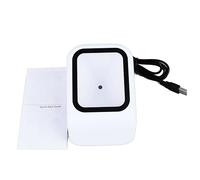 Payment Box Desktop Scanner, QR Payment Scanner with Voice Broadcast, Fast Decoding Barcode Scan Box for Supermarket Bookstore Retail Mall, Portable ABS PC for Efficient Collecti