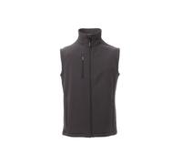 PAYPER GLASGOW Gilet Softshell unisexe coupe-vent hydrofuge sans manches Anthracite Taille 4XL