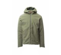 PAYPER Oregon Veste softshell rembourrée imperméable à capuche pour homme, couleur : vert militaire, taille : 5XL
