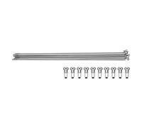 Pays à vélo à haute résistance en acier inoxydable J Bend Mountain Road Bike Parts 10pcs (168 mm)