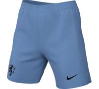 Pays-Bas 2025/26 Stadium Away Nike Dri-Fit Réplique de Short de Football pour Femme, Bleu Beyond/Noir, FZ9184-489, XS