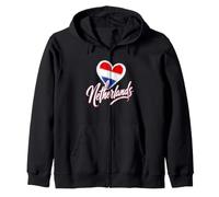 Pays-Bas Cœur Dutch Heritage Holland Pride Minimalist Sweat à Capuche