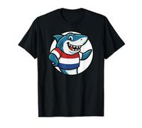 Pays-Bas Drapeau Requin drôle néerlandais T-Shirt