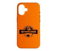 Pays-Bas Globe Stars World Cup Football Coque pour iPhone 16
