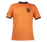 Pays-Bas Hollande Maillot de Football Orange T-Shirt Fans de Sport Rétro Vintage S