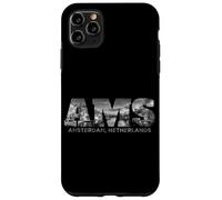 Pays-Bas Souvenir Art Cité d'Amsterdam Channel Coque pour iPhone 11 Pro Max