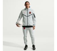 Pays-Bas Sweat à Capuche NSW Tech Fleece FZ - Blanc/Orange/Noir - Nike Small