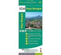 IGN Pays Basque - Carte topographique Taille unique
