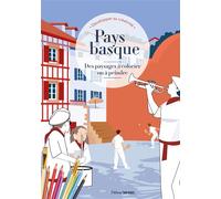 Pays basque Des paysages à colorier ou à peindre - Collectif - Sud-Ouest - broché - Livre-jeu