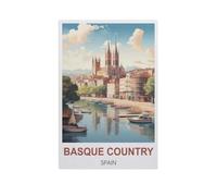 Pays Basque, Espagne，Puzzle 1000 Pièces pour Adultes et Enfants, Jouet Éducatif pour Tout-Petits（50x70cm）-IH19