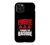 Pays Basque Homme Humour Piment Espelette Lauburu Coque pour iPhone 11 Pro