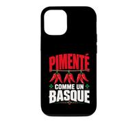 Pays Basque Homme Humour Piment Espelette Lauburu Coque pour iPhone 12/12 Pro