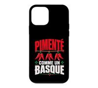 Pays Basque Homme Humour Piment Espelette Lauburu Coque pour iPhone 12 Mini