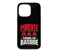 Pays Basque Homme Humour Piment Espelette Lauburu Coque pour iPhone 13 Pro