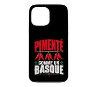 Pays Basque Homme Humour Piment Espelette Lauburu Coque pour iPhone 13 Pro Max