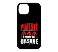 Pays Basque Homme Humour Piment Espelette Lauburu Coque pour iPhone 14