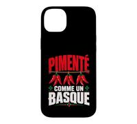 Pays Basque Homme Humour Piment Espelette Lauburu Coque pour iPhone 14 Plus