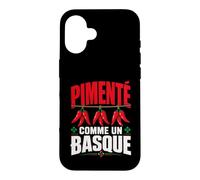 Pays Basque Homme Humour Piment Espelette Lauburu Coque pour iPhone 16