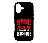Pays Basque Homme Humour Piment Espelette Lauburu Coque pour iPhone 17
