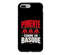Pays Basque Homme Humour Piment Espelette Lauburu Coque pour iPhone 7 Plus/8 Plus