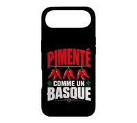 Pays Basque Homme Humour Piment Espelette Lauburu Coque pour iPhone Air