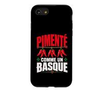 Pays Basque Homme Humour Piment Espelette Lauburu Coque pour iPhone SE (2020) / 7/8