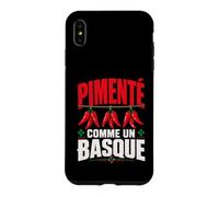 Pays Basque Homme Humour Piment Espelette Lauburu Coque pour iPhone XS Max