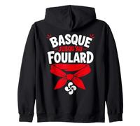 Pays Basque Humour Basques Fiers Foulard Lauburu Sweat à Capuche
