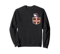Pays Basque Humour Poisson Pêcheur Lauburu Poche Ikurrina Sweatshirt