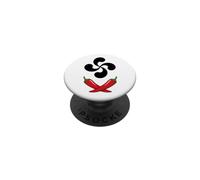Pays Basque Lauburu Piment Espelette Symbole Euskalduna PopSockets PopGrip Adhésif