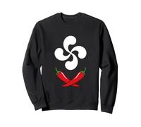 Pays Basque Lauburu Piment Espelette Symbole Euskalduna Sweatshirt