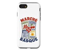 Pays Basque Marché Gastronomie Symboles Basques Lauburu Coque pour iPhone SE (2020) / 7/8