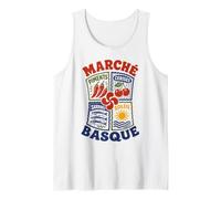 Pays Basque Marché Gastronomie Symboles Basques Lauburu Débardeur