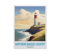 Pays Basque Nord, France，Puzzle en Papier 1000 Pieces Adultes Enfants Classique Jeu Cadeau（50x70cm）-HC1